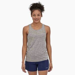 Patagonia Capilene® Cool Daily Tank – Women’s Large – Gray Heather